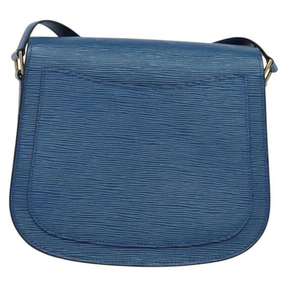 LOUIS VUITTON Epi Saint Cloud GM Shoulder Bag Toledo Blue - Picture 2 of 15